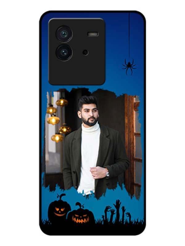 Custom iQOO Neo 6 5G Photo Printing on Glass Case - with pro Halloween design