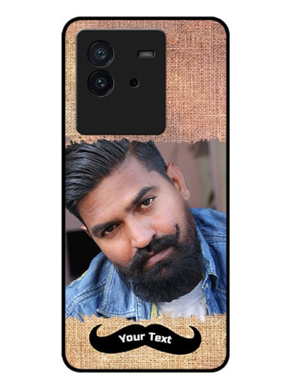 Custom iQOO Neo 6 5G Personalized Glass Phone Case - with Texture Design