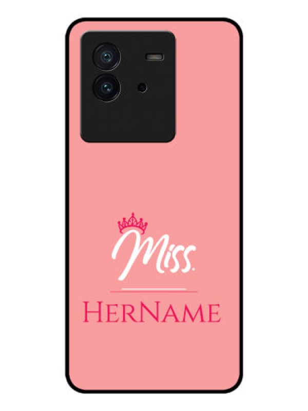 Custom iQOO Neo 6 5G Custom Glass Phone Case Mrs with Name