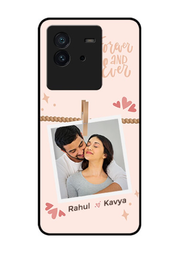 iQOO Neo 6 5G Custom Glass Phone Case - Forever and ever love Design