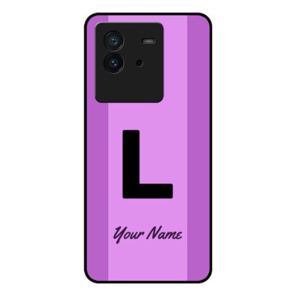 iQOO Neo 6 5G Custom Glass Phone Case - Tricolor custom text Design iQOO Neo 6 5G Custom Glass Phone Case - Tricolor custom text Design