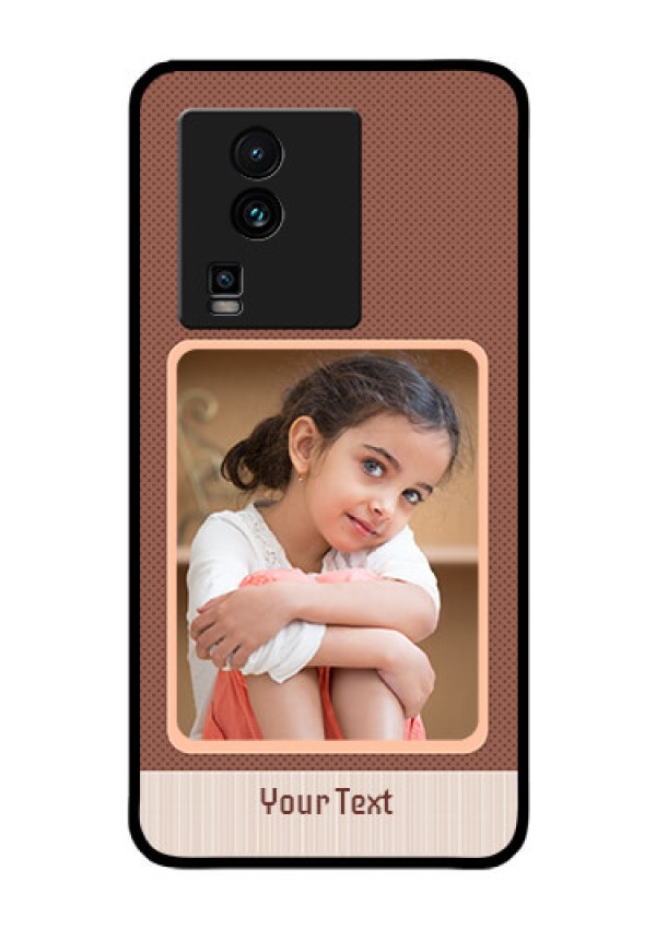 iQOO Neo 7 5G Custom Glass Phone Case - Simple Pic Upload Design
