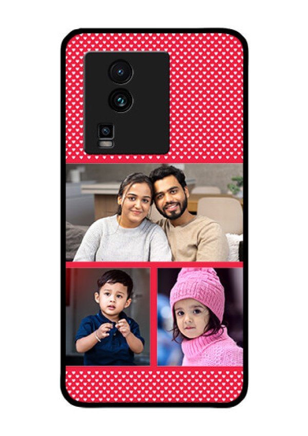 iQOO Neo 7 5G Personalized Glass Phone Case - Bulk Pic Upload Design