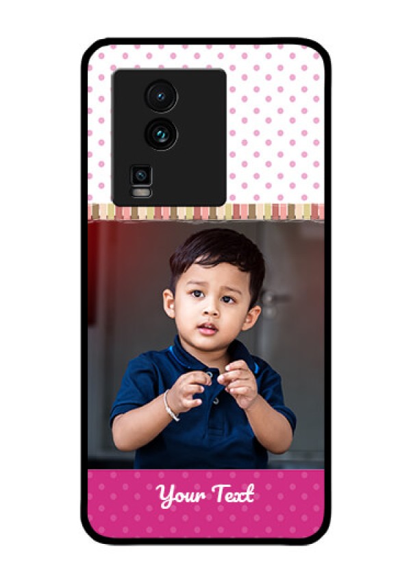 iQOO Neo 7 5G Photo Printing on Glass Case - Cute Girls Cover Design
