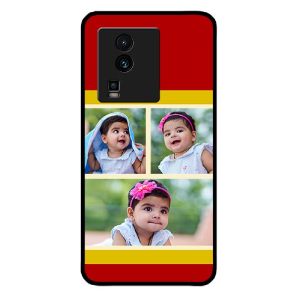 iQOO Neo 7 5G Custom Glass Mobile Case - Multiple Pic Upload Design