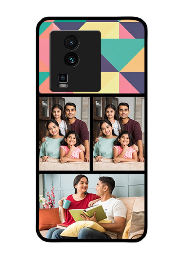iQOO Neo 7 5G Custom Glass Phone Case - Bulk Pic Upload Design