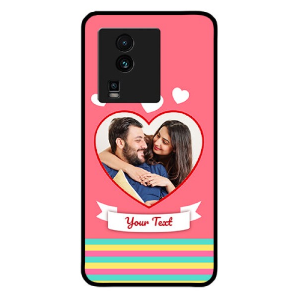 iQOO Neo 7 5G Photo Printing on Glass Case - Love Doodle Design