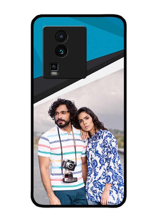 iQOO Neo 7 5G Photo Printing on Glass Case - Simple Pattern Photo Upload Design
