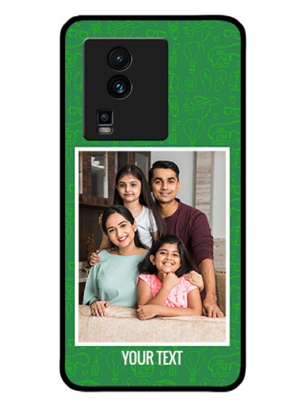 Custom iQOO Neo 7 5G Personalized Glass Phone Case - Picture Upload Design