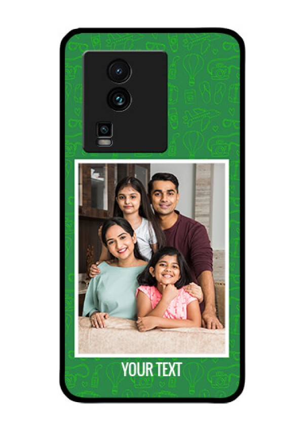 iQOO Neo 7 5G Personalized Glass Phone Case - Picture Upload Design