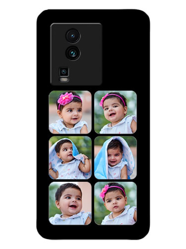 Custom iQOO Neo 7 5G Photo Printing on Glass Case - Multiple Pictures Design