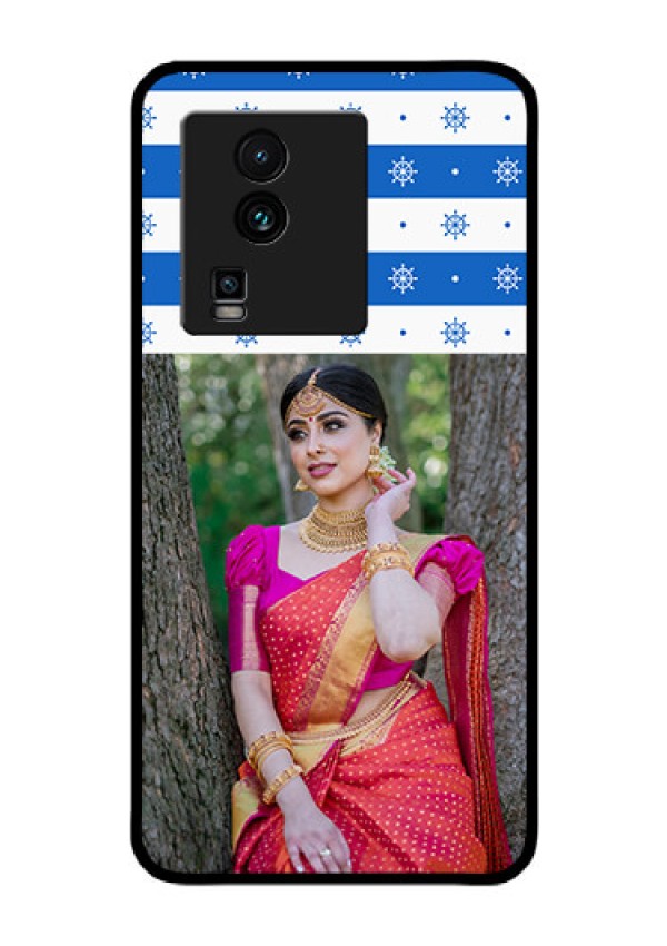 iQOO Neo 7 5G Photo Printing on Glass Case - Snow Pattern Design