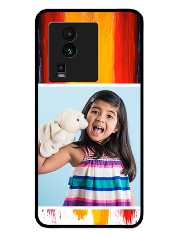 Custom iQOO Neo 7 5G Personalized Glass Phone Case - Multi Color Design
