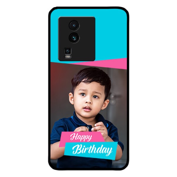 iQOO Neo 7 5G Personalized Glass Phone Case - Image Holder with 2 Color Design iQOO Neo 7 5G Personalized Glass Phone Case - Image Holder with 2 Color Design