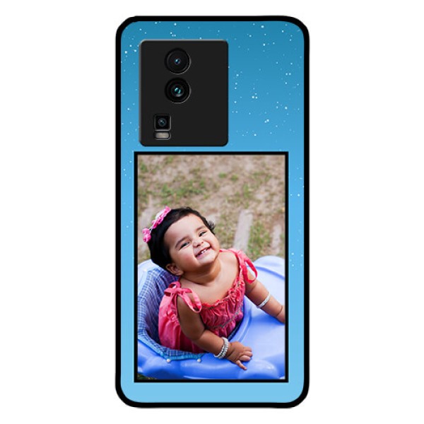iQOO Neo 7 5G Custom Glass Mobile Case - Wave Pattern Colorful Design