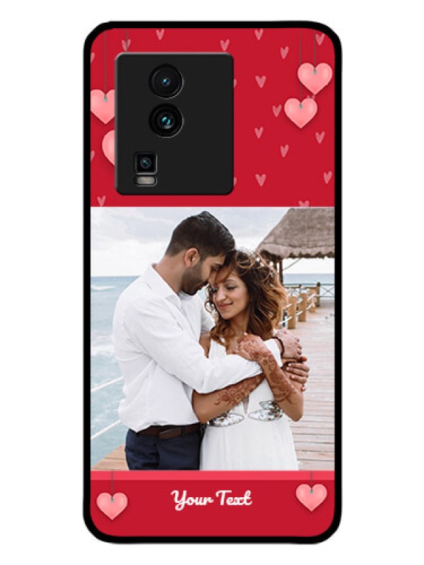 Custom iQOO Neo 7 5G Custom Glass Phone Case - Valentines Day Design