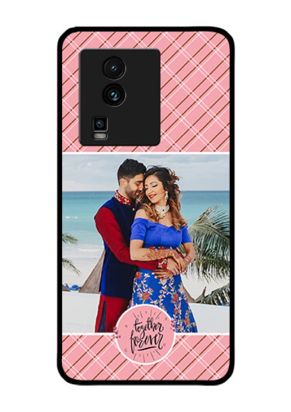 iQOO Neo 7 5G Personalized Glass Phone Case - Together Forever Design
