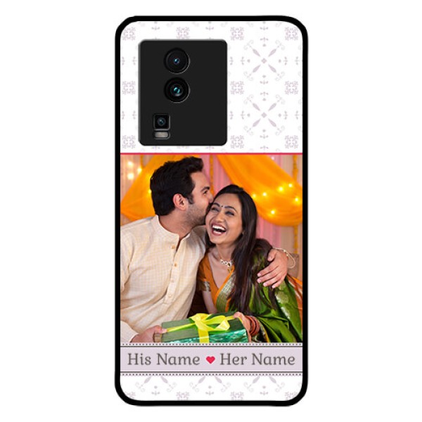 iQOO Neo 7 5G Custom Glass Mobile Case - with Photo and Ethnic Design iQOO Neo 7 5G Custom Glass Mobile Case - with Photo and Ethnic Design