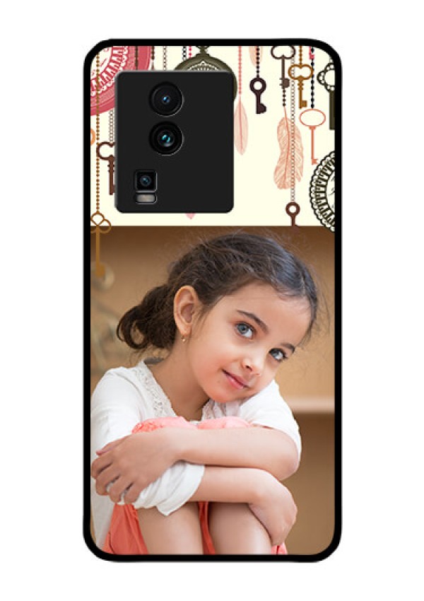iQOO Neo 7 5G Custom Glass Mobile Case - Boho Style Design