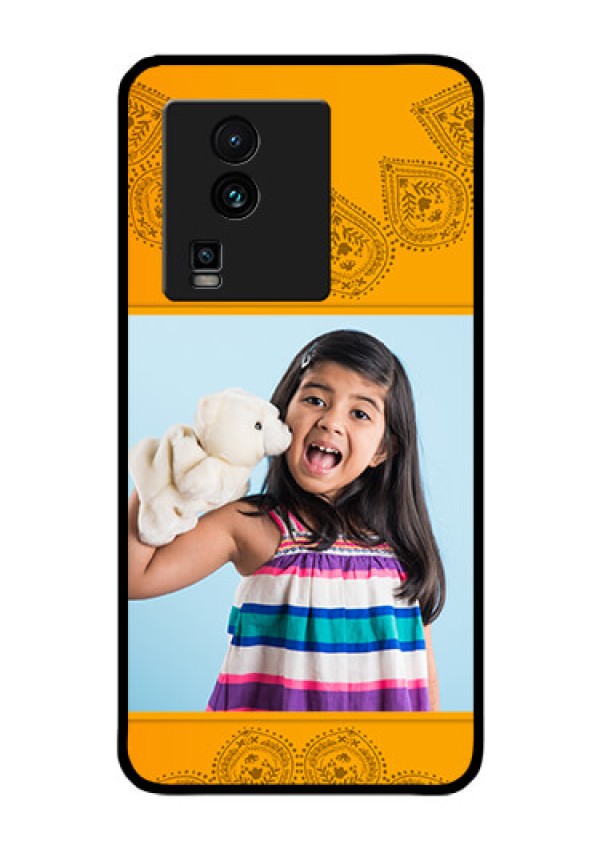 iQOO Neo 7 5G Personalized Glass Phone Case - Photo Wedding Design