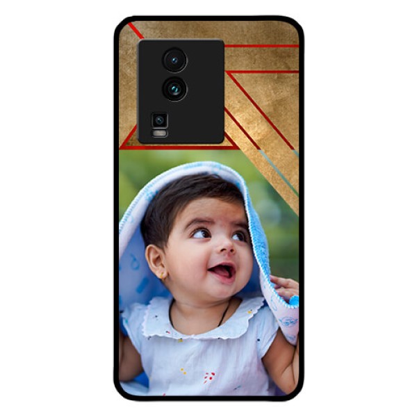 iQOO Neo 7 5G Personalized Glass Phone Case - Gradient Abstract Texture Design iQOO Neo 7 5G Personalized Glass Phone Case - Gradient Abstract Texture Design