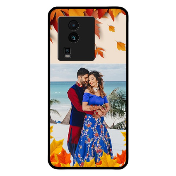 iQOO Neo 7 5G Photo Printing on Glass Case - Autumn Maple Leaves Design iQOO Neo 7 5G Photo Printing on Glass Case - Autumn Maple Leaves Design