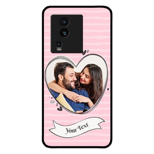 iQOO Neo 7 5G Custom Glass Phone Case - Vintage Heart Design