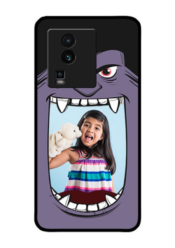 iQOO Neo 7 5G Custom Glass Phone Case - Angry Monster Design