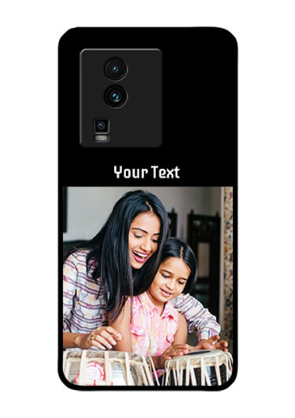 iQOO Neo 7 5G Photo with Name on Glass Phone Case
