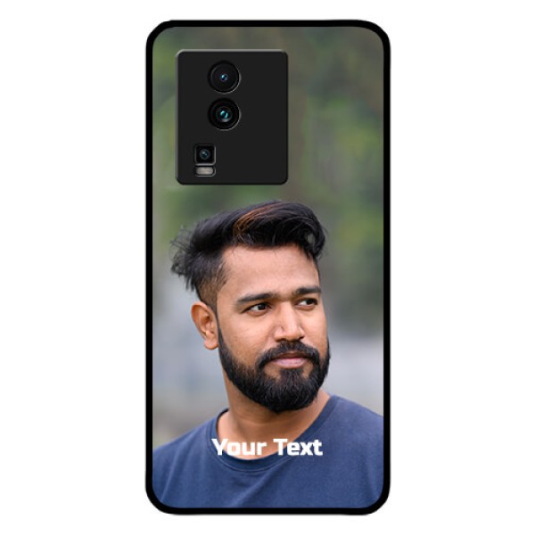 iQOO Neo 7 5G Glass Mobile Cover: Photo with Text