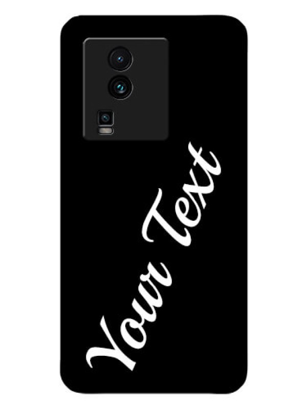 Custom iQOO Neo 7 5G Custom Glass Mobile Cover with Your Name