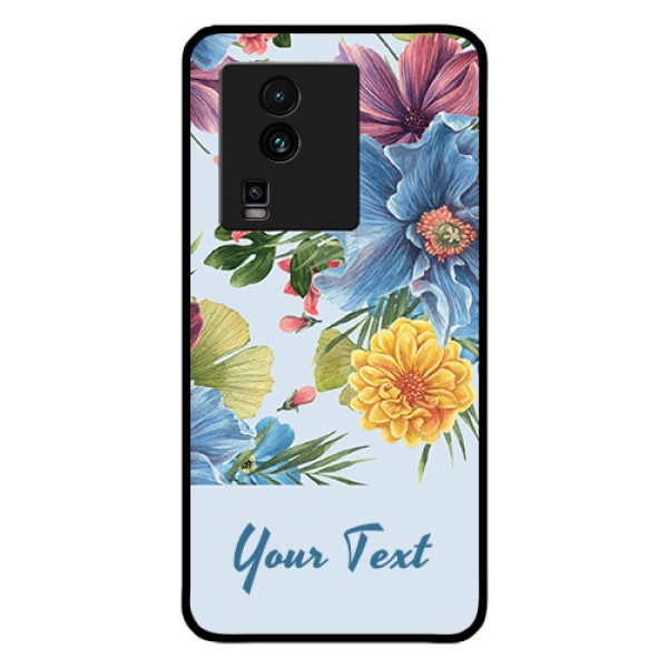 iQOO Neo 7 5G Custom Glass Mobile Case - Stunning Watercolored Flowers Painting Design iQOO Neo 7 5G Custom Glass Mobile Case - Stunning Watercolored Flowers Painting Design