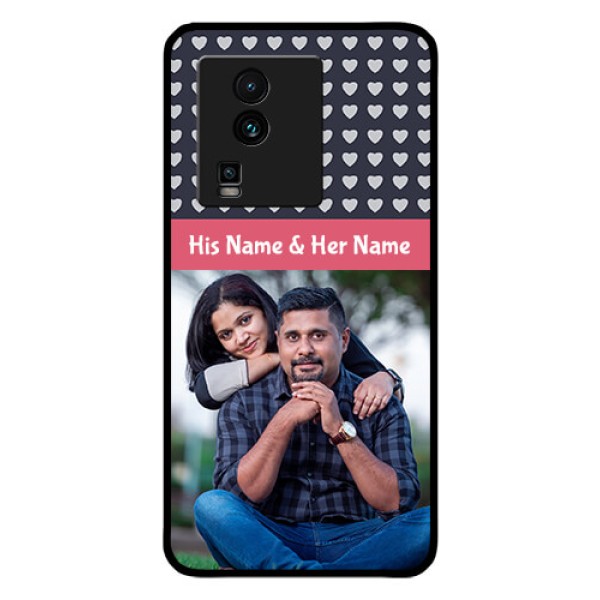iQOO Neo 7 Pro 5G Custom Glass Mobile Case - Love Symbols Design
