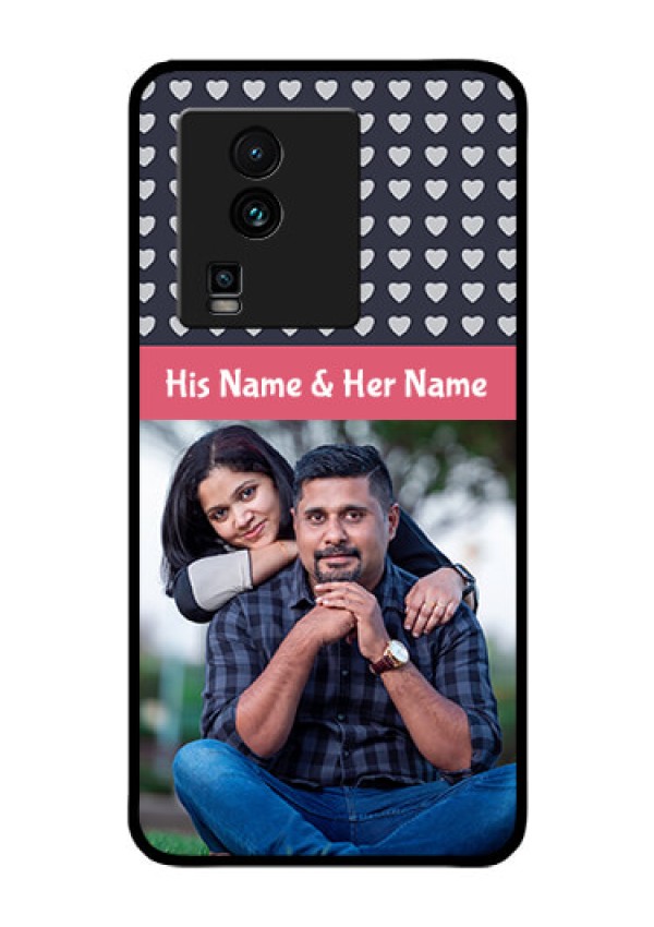 iQOO Neo 7 Pro 5G Custom Glass Mobile Case - Love Symbols Design