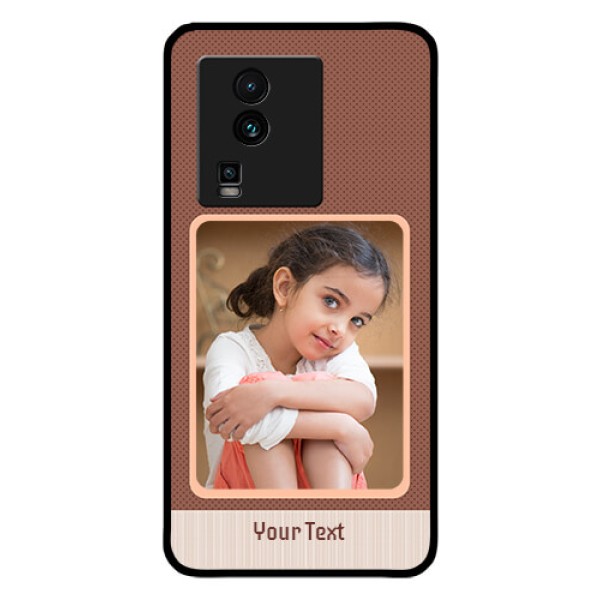 iQOO Neo 7 Pro 5G Custom Glass Phone Case - Simple Pic Upload Design