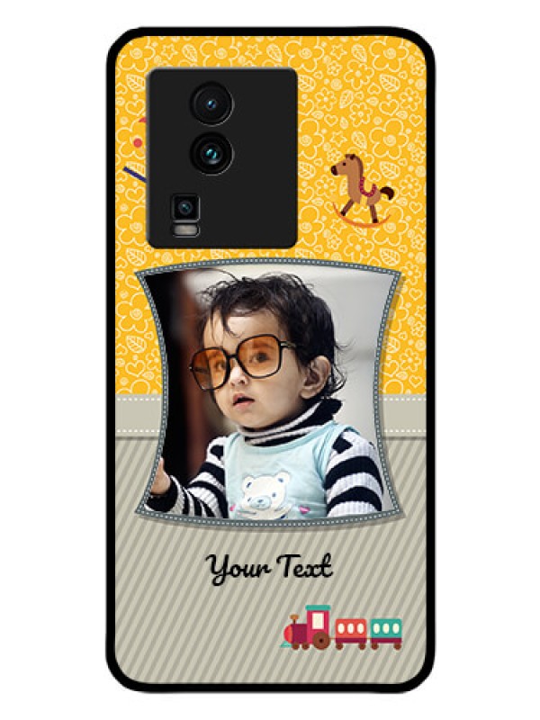 Custom iQOO Neo 7 Pro 5G Personalized Glass Phone Case - Baby Picture Upload Design