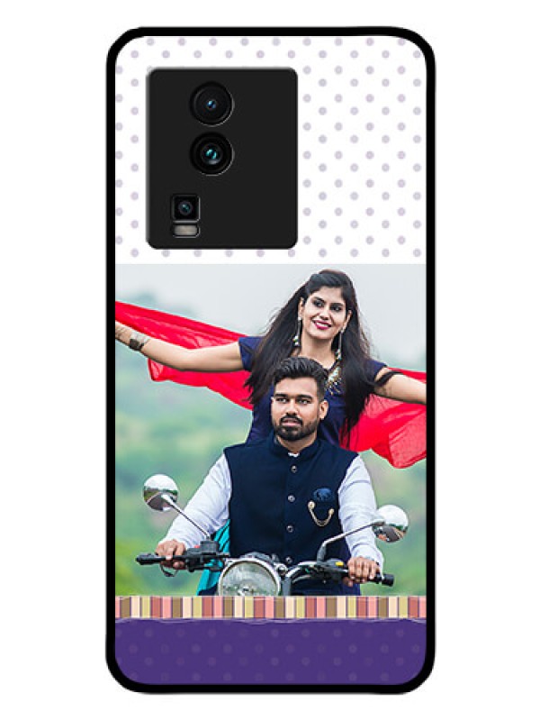 Custom iQOO Neo 7 Pro 5G Photo Printing on Glass Case - Cute Family Design