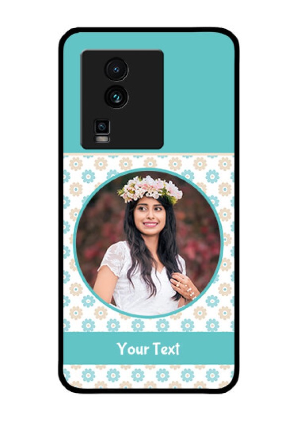 iQOO Neo 7 Pro 5G Custom Glass Mobile Case - Beautiful Flowers Design