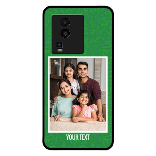 iQOO Neo 7 Pro 5G Personalized Glass Phone Case - Picture Upload Design