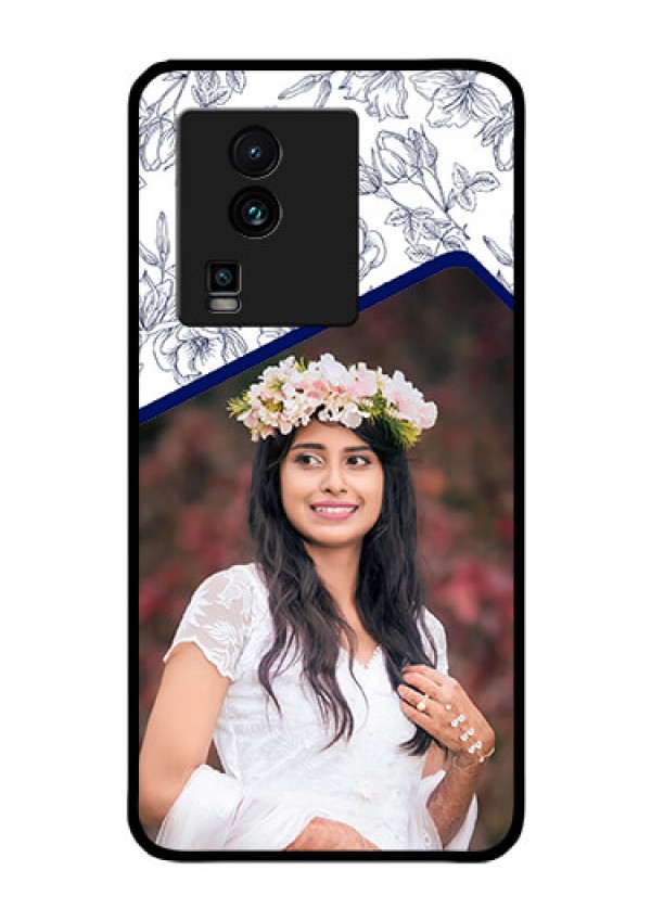 iQOO Neo 7 Pro 5G Personalized Glass Phone Case - Premium Floral Design