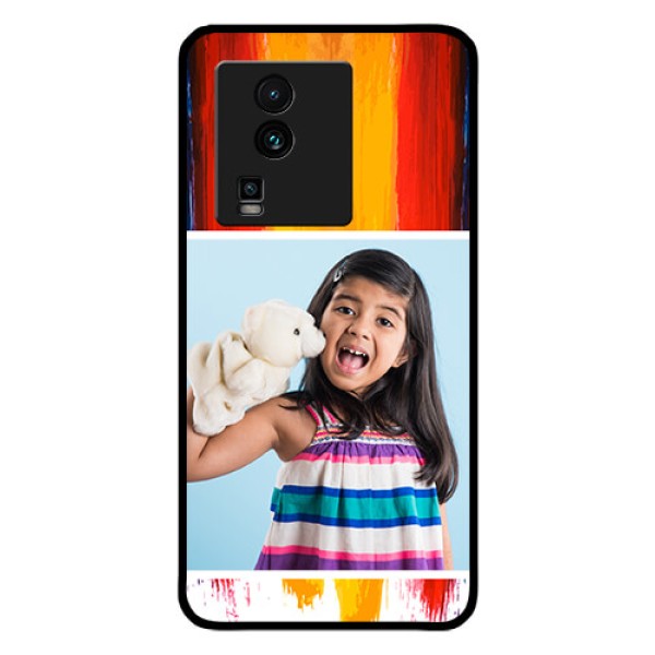 iQOO Neo 7 Pro 5G Personalized Glass Phone Case - Multi Color Design