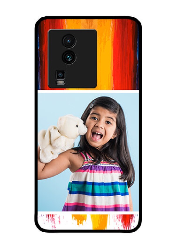 iQOO Neo 7 Pro 5G Personalized Glass Phone Case - Multi Color Design