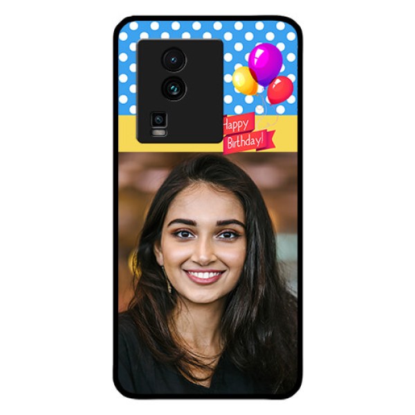 iQOO Neo 7 Pro 5G Custom Glass Mobile Case - Happy Birthday Design