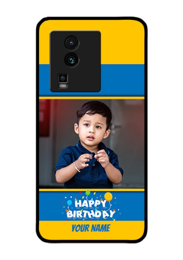 iQOO Neo 7 Pro 5G Custom Glass Mobile Case - Birthday Wishes Design