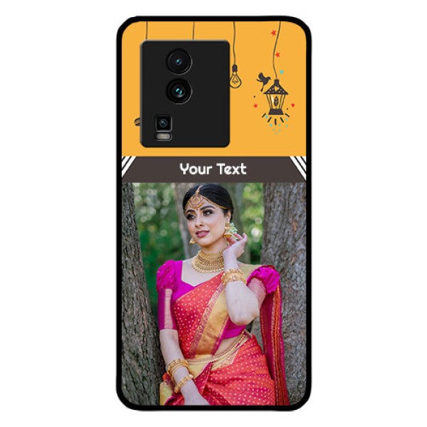 iQOO Neo 7 Pro 5G Custom Glass Mobile Case - with Family Picture and Icons iQOO Neo 7 Pro 5G Custom Glass Mobile Case - with Family Picture and Icons