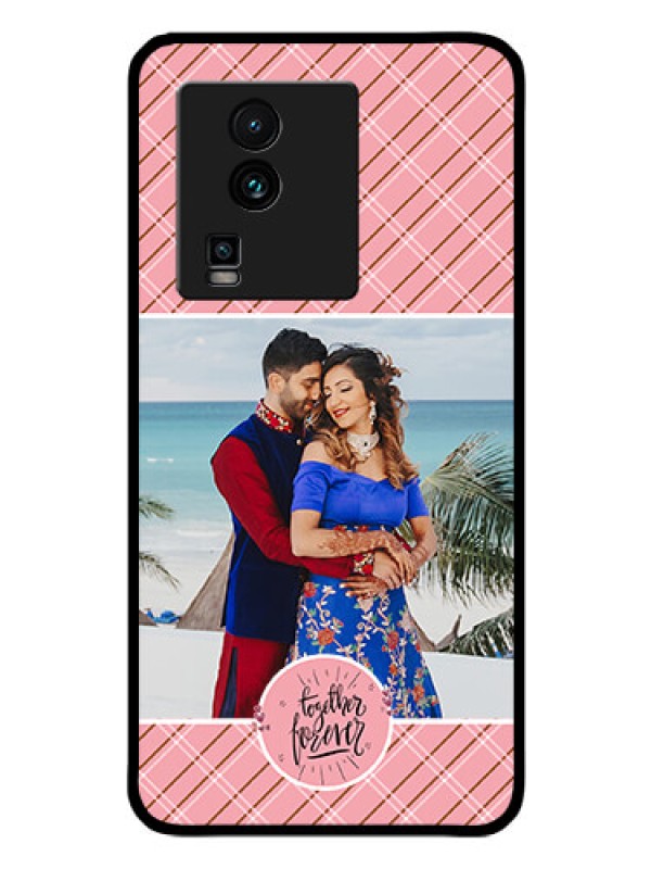 Custom iQOO Neo 7 Pro 5G Personalized Glass Phone Case - Together Forever Design