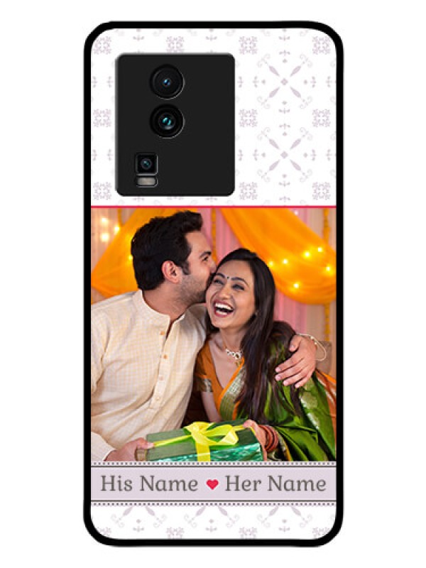 Custom iQOO Neo 7 Pro 5G Custom Glass Mobile Case - with Photo and Ethnic Design