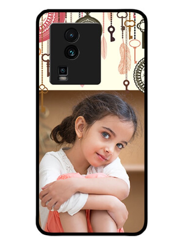 Custom iQOO Neo 7 Pro 5G Custom Glass Mobile Case - Boho Style Design