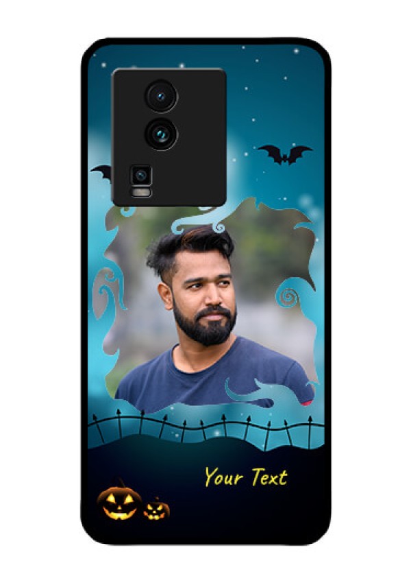 iQOO Neo 7 Pro 5G Custom Glass Phone Case - Halloween frame design