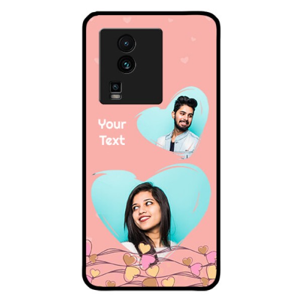 iQOO Neo 7 Pro 5G Custom Glass Mobile Case - Love Doodle Design